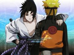 Shippuden Naruto and Sasuke