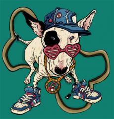 Hip Hop Dog by fed44