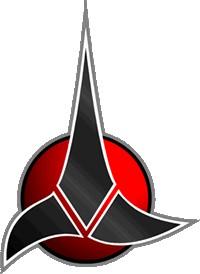 Klingon (il logo dell'Impero)...