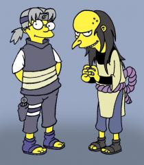 Kabuto Smithers and Orochimaru Burns