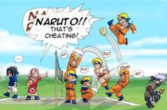 naruto cheating