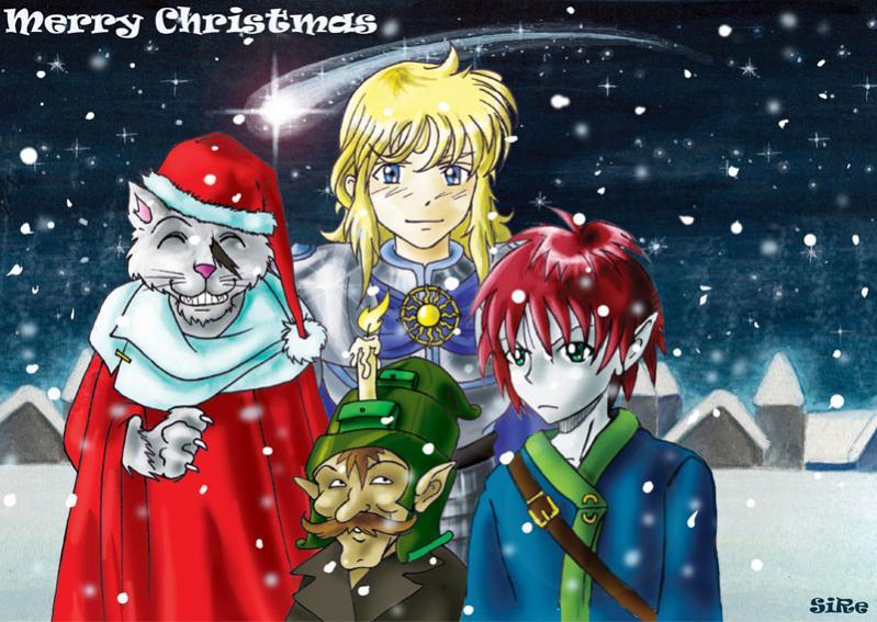 Buon Natale (personaggi di Fabio): Hakujin, Sir Caleb, Bogger, Janard