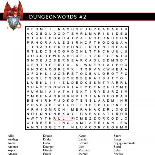 Maggiori informazioni riguardo "Dungeonwords #2"