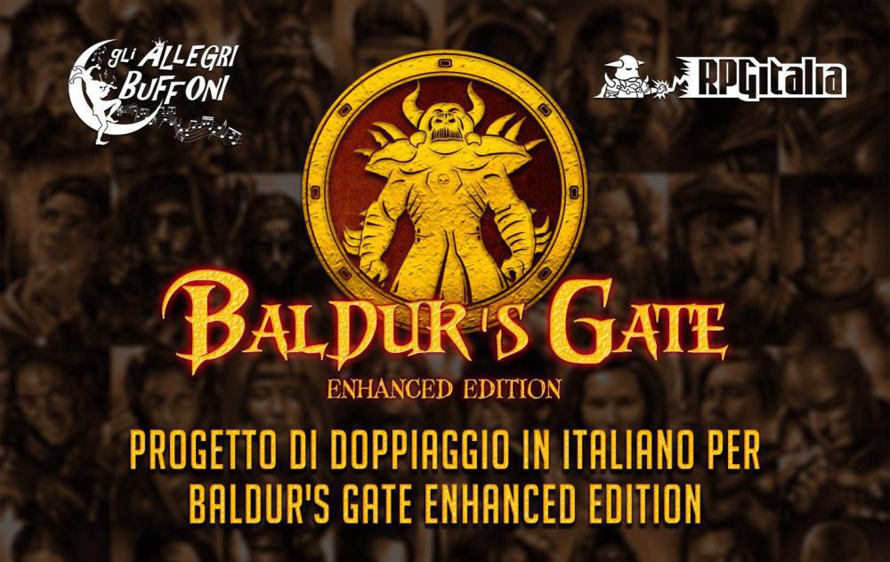Maggiori informazioni riguardo "Crowdfunding per il doppiaggio di Baldur's Gate: EE"