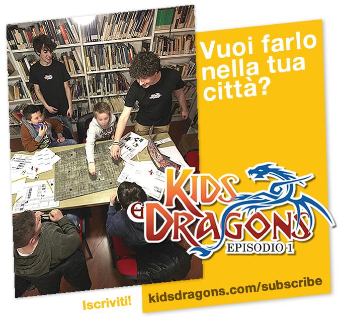 [Kids & Dragons] Gdr per i ragazzi di 1a e 2a media. Vorresti riproporlo nella tua città?