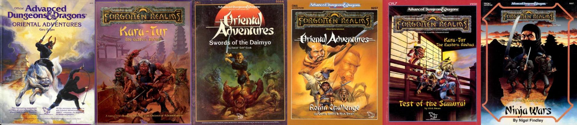 Maggiori informazioni riguardo "Retrospettiva: Kara-Tur, the Eastern Realms e Oriental Adventures"