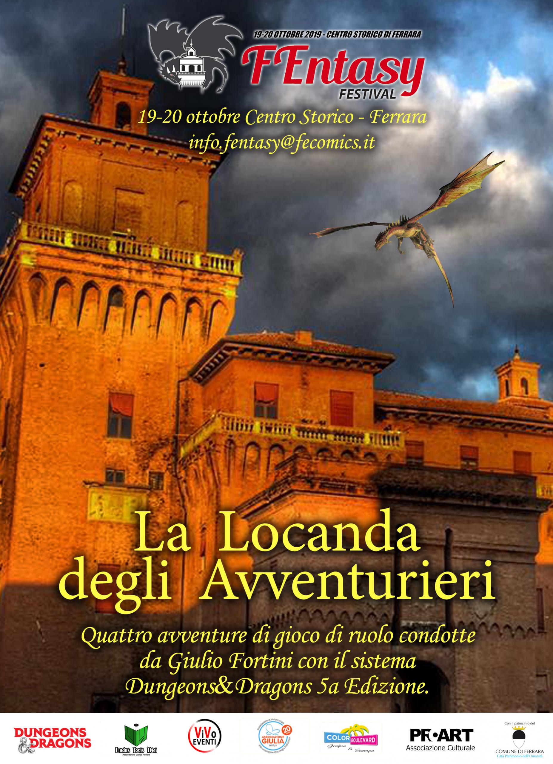 La Locanda degli Avventurieri (Ferrara, 19-20 ottobre)