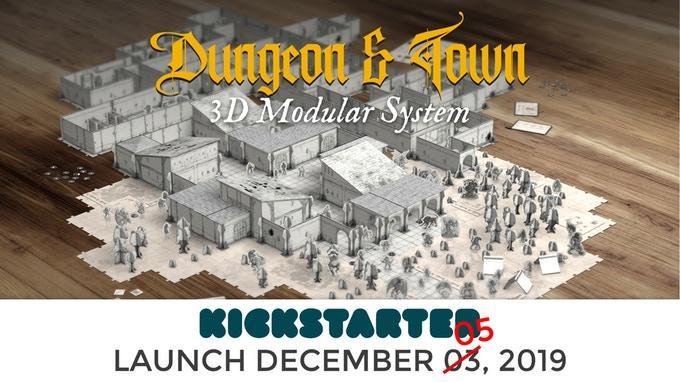 Maggiori informazioni riguardo "Cosa c'è Di Nuovo su Kickstarter: Dungeon & Town"