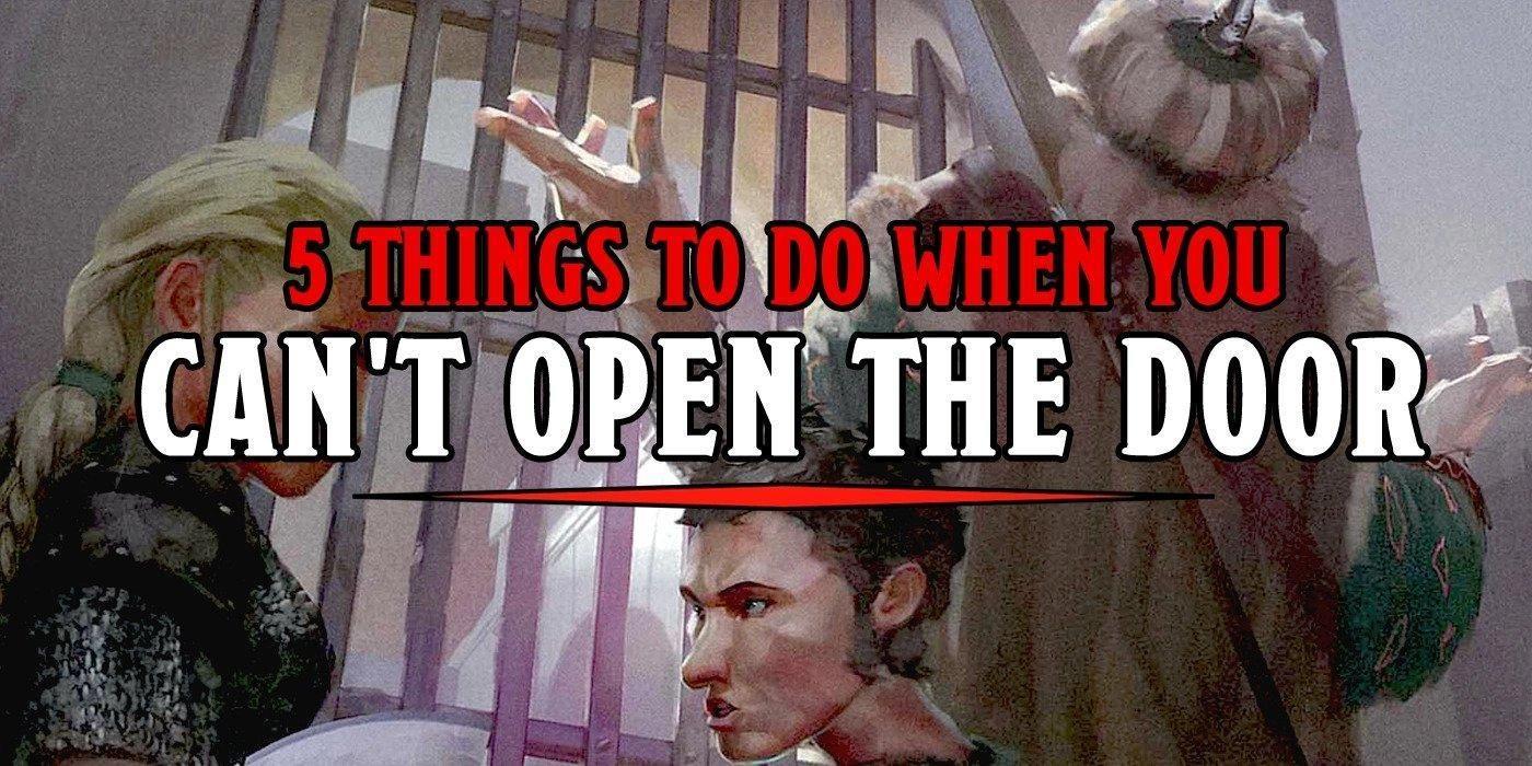 Maggiori informazioni riguardo "Cosa fare quando non si riesce ad aprire una porta"