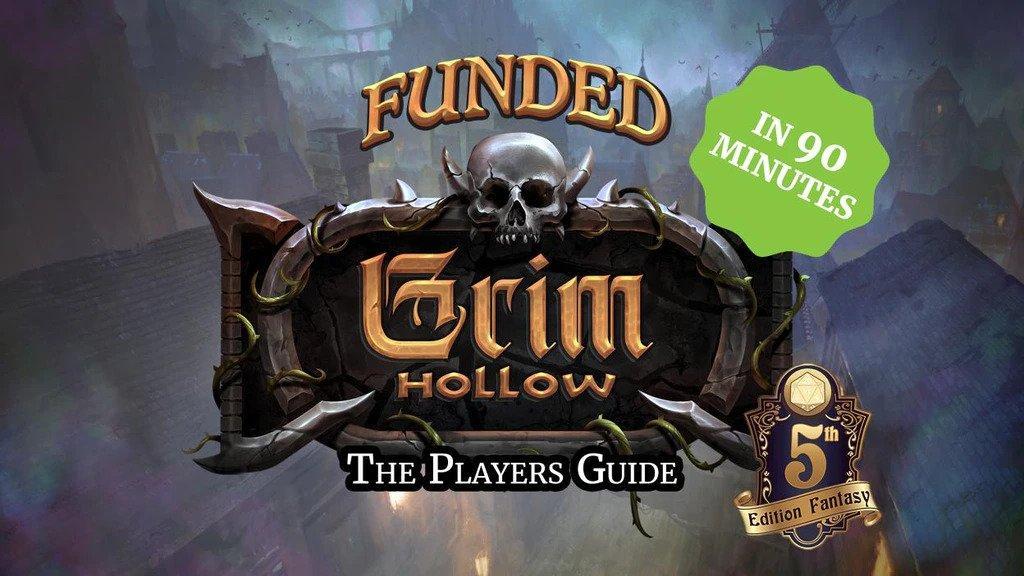 Maggiori informazioni riguardo "Cosa c'è di nuovo su Kickstarter: Grim Hollow Players's Guide"