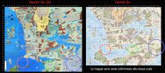 Comparativa mappe Faerûn, 1e/2e - 3e