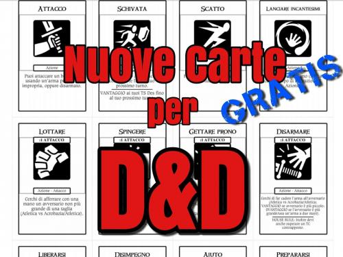 Maggiori informazioni riguardo "Carte D&D 5e"