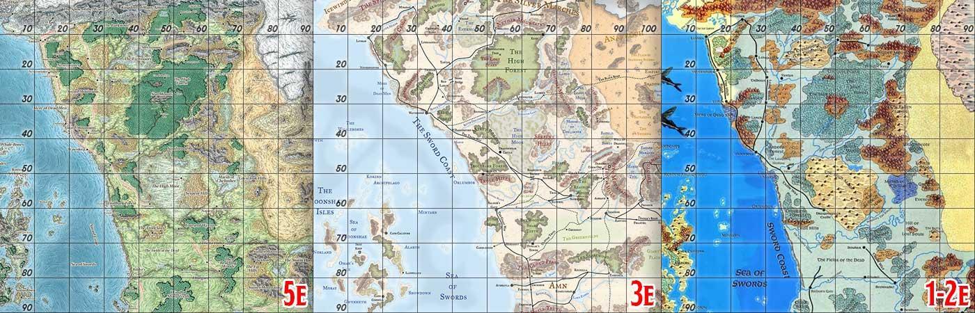 Maggiori informazioni riguardo "Guida alle mappe dei Forgotten Realms"