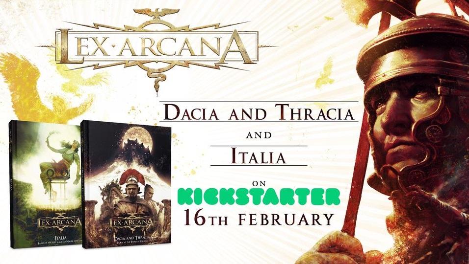Maggiori informazioni riguardo "Cosa c'è di nuovo su Kickstarter: Lex Arcana-"Dacia e Thracia" e "Italia""