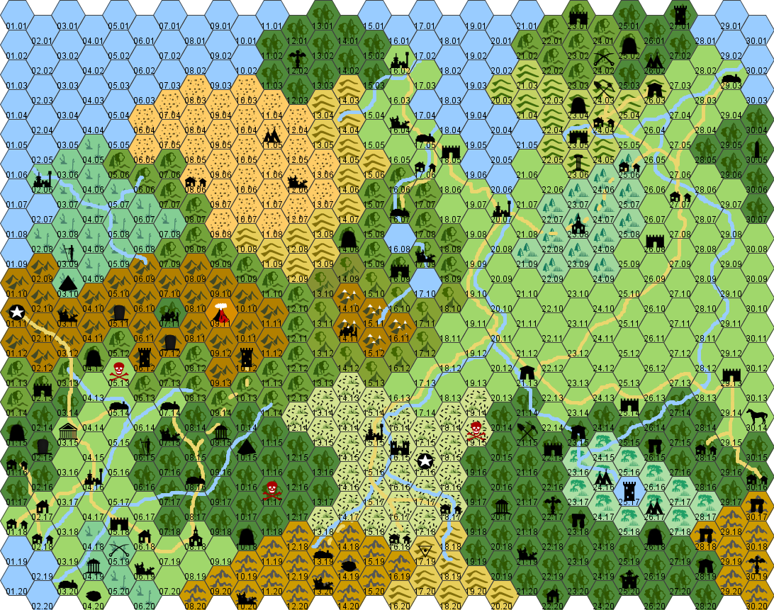 Maggiori informazioni riguardo "Hexcrawl: Parte 5 - Riconoscere le Distanze"