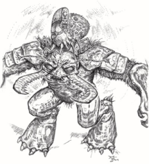 I. Neogi and Umber Hulk (2005) - Lord of Madness.png
