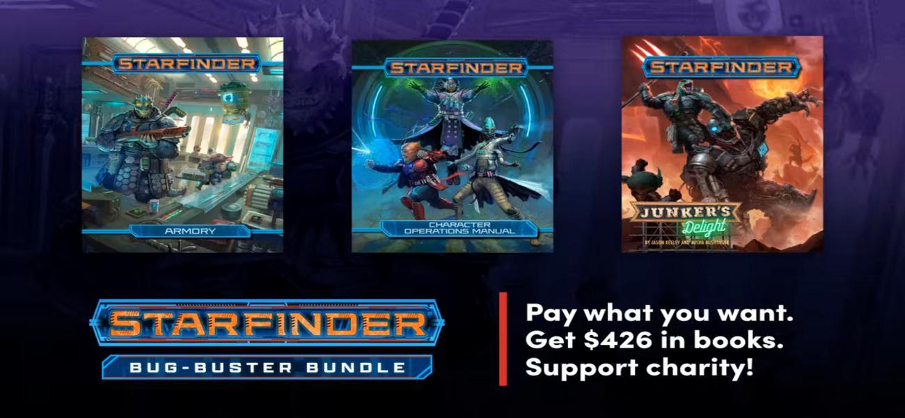 Maggiori informazioni riguardo "Humble Bundle: Starfinder - Bug-Buster Bundle"