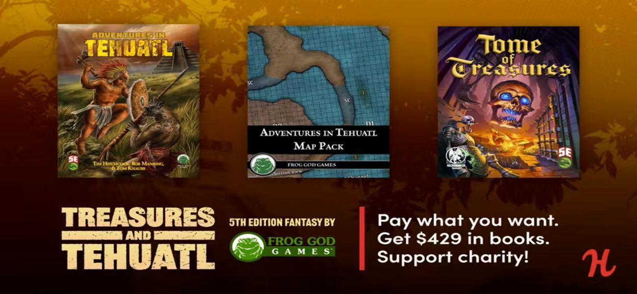 Maggiori informazioni riguardo "Humble Bundle: Treasures and Tehuatl"