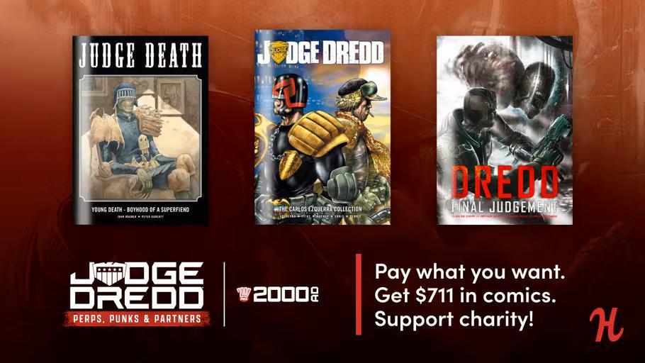 Maggiori informazioni riguardo "Humble Bundle: Judge Dredd, l'unica legge che conta a Mega-City One"