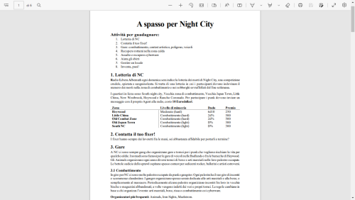 Maggiori informazioni riguardo "Cyberpunk Red: A spasso per Night City"
