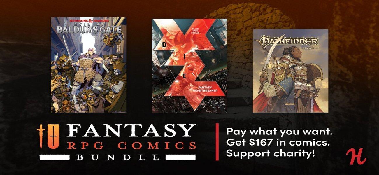 Maggiori informazioni riguardo "Humble Bundle: Fumetti GdR Fantasy"
