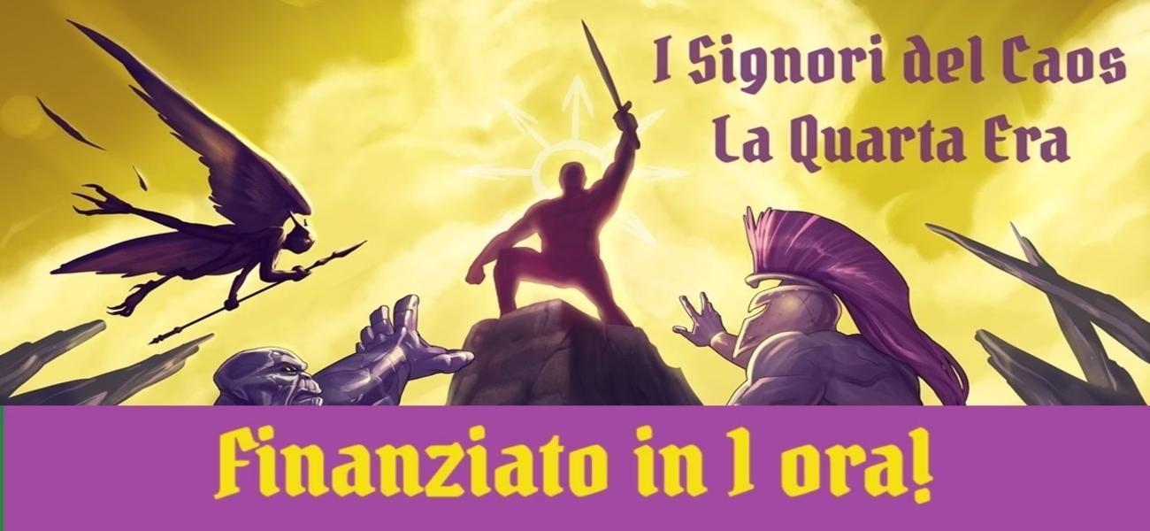 Maggiori informazioni riguardo "Cosa c'è di Nuovo su Kickstarter: I Signori del Caos - La Quarta Era"