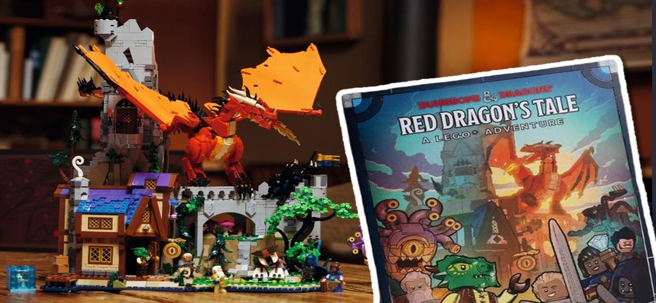 Maggiori informazioni riguardo "Red Dragon Tale - Un'Avventura LEGO + D&D"