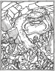 6. Umber Hulk (1979) - AD&D Coloring Book.png