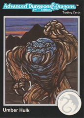 15. Umber Hulk (1991) - 1991 Trading Cards.png