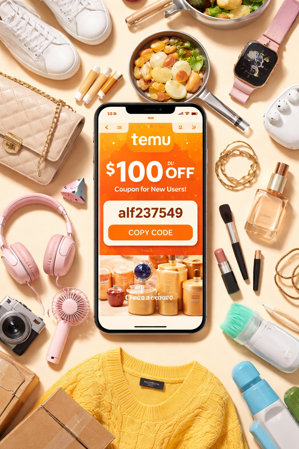Temu Coupon Code alf237549 – How New Users Can Save Up to $100 in 2026