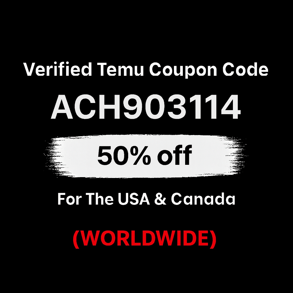 @{50% off}©^Temu Coupon Codℰ [[ACH903114]] ^$100 off^ •»For Existing Users Valid 2026