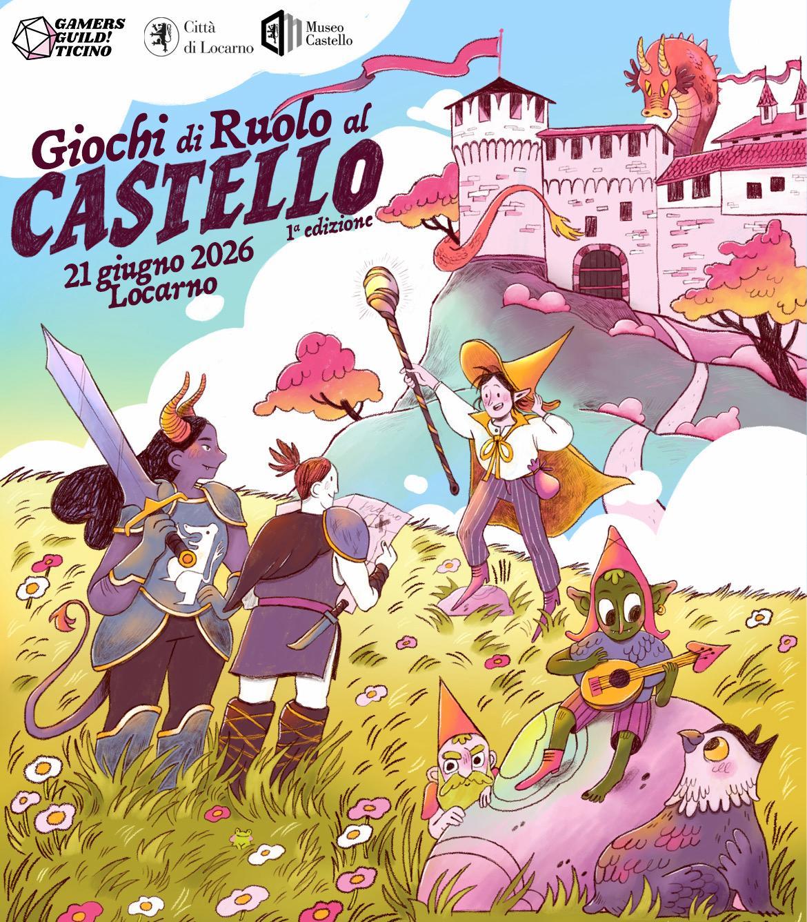 Giochi di Ruolo al Castello – Nuovo grande evento GDR a Locarno (Ticino)