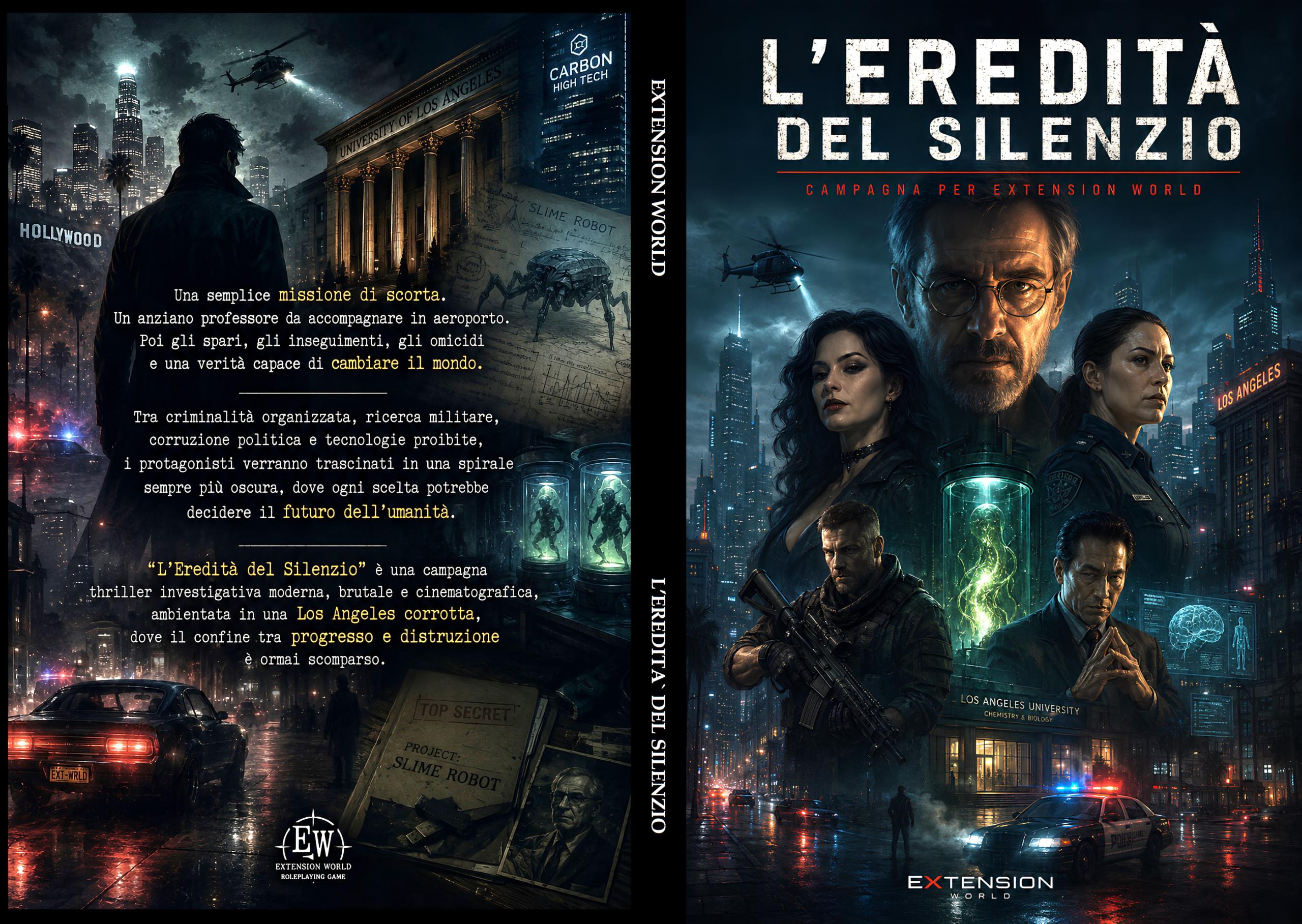 L'eredità del seilenzio - Prima campagna ufficiale per Extension World